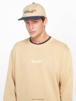 sombrero de piedra del alfabeto almendra Z44ZX379 accesorios hombres