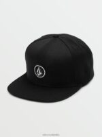 sombrero de sarga cuarto negro Z44ZX390 accesorios hombres