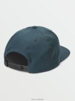 sombrero de sarga cuarto servicio azul Z44ZX397 accesorios hombres - Image 2