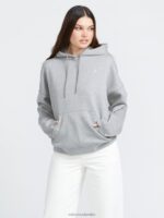 sudadera con capucha de corazón de piedra ii cuero gris Z44ZX830 ropa mujer