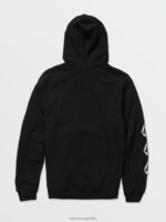 sudadera con capucha de piedra icónica negro Z44ZX169 ropa hombres - Image 2