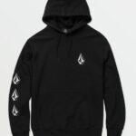 sudadera con capucha de piedra icónica negro Z44ZX169 ropa hombres