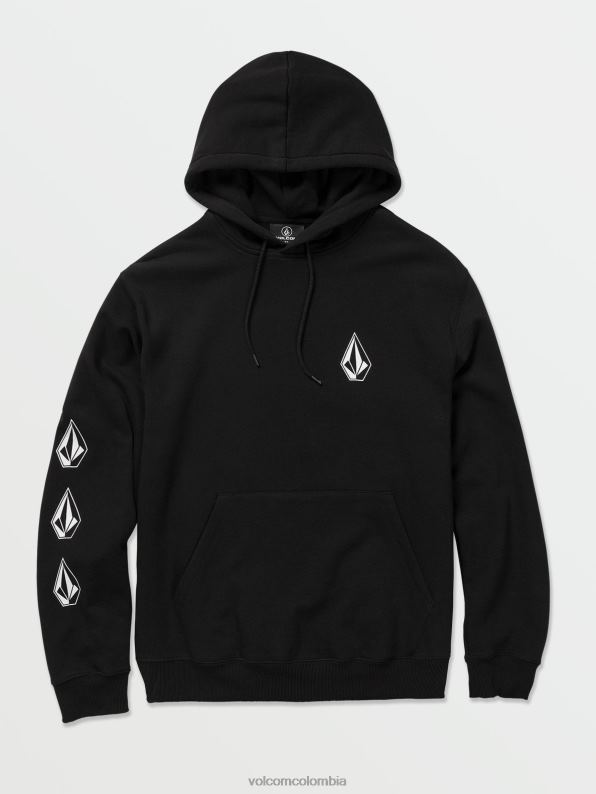 sudadera_con_capucha_de_piedra_iconica_negro_z44zx169_ropa_hombres.jpg sudadera con capucha de piedra icónica negro Z44ZX169 ropa hombres - Image 1