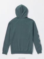 sudadera con capucha de piedra icónica pizarra oscura Z44ZX177 ropa hombres - Image 2
