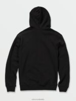 sudadera con capucha de piedra negro Z44ZX184 ropa hombres - Image 2