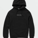 sudadera con capucha de piedra negro Z44ZX184 ropa hombres
