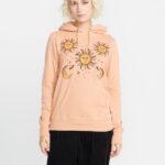 Sudadera con capucha de verdadero trato arcilla Z44ZX837 ropa mujer