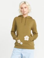 Sudadera con capucha de verdadero trato musgo Z44ZX836 ropa mujer - Image 4
