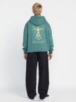 sudadera con capucha utópica servicio azul Z44ZX175 ropa hombres - Image 3