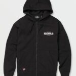 sudadera con capucha y cremallera Apex negro Z44ZX172 ropa hombres