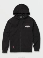 sudadera con capucha y cremallera Apex negro Z44ZX172 ropa hombres