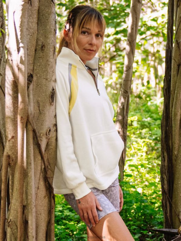sudadera_con_cuello_simulado_de_ataque_de_piedra_estrella_blanca_z44zx853_ropa_mujer.jpg sudadera con cuello simulado de ataque de piedra estrella blanca Z44ZX853 ropa mujer - Image 1