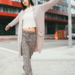 suéter cardi de tiro midi de living in lounge orquídea de invierno Z44ZX858 ropa mujer