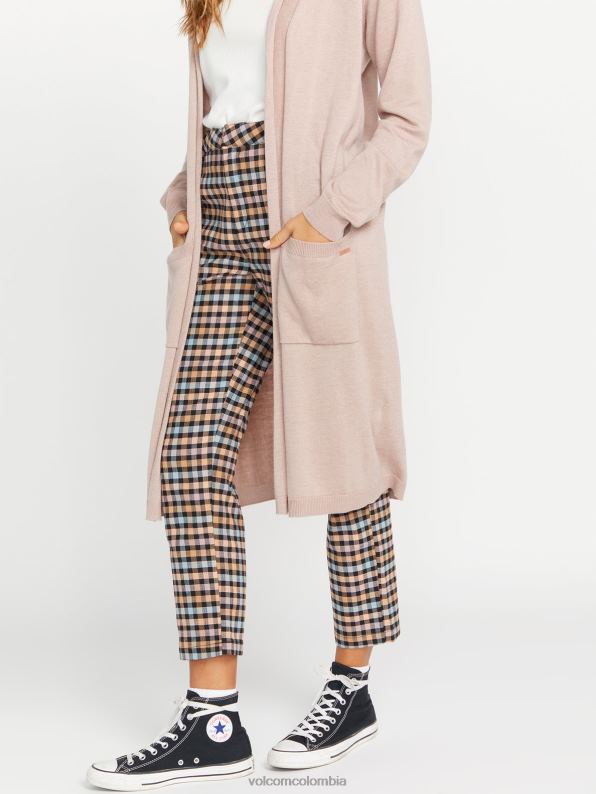 suéter cardi de tiro midi de living in lounge orquídea de invierno Z44ZX858 ropa mujer - Image 3