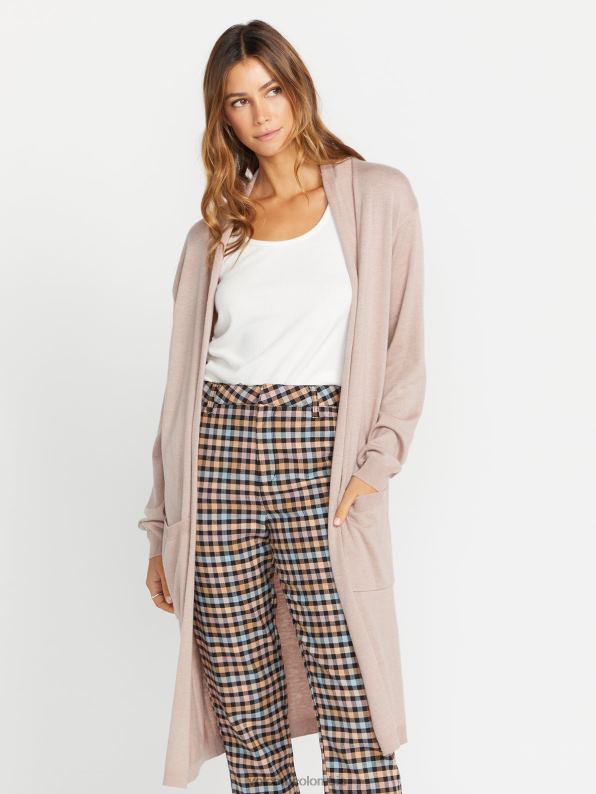 suéter cardi de tiro midi de living in lounge orquídea de invierno Z44ZX858 ropa mujer - Image 5