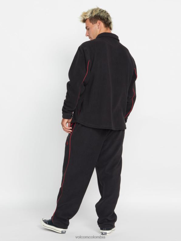 surf vitals jack robinson pantalones con cintura elástica negro Z44ZX335 ropa hombres - Image 11