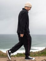surf vitals jack robinson pantalones con cintura elástica negro Z44ZX335 ropa hombres