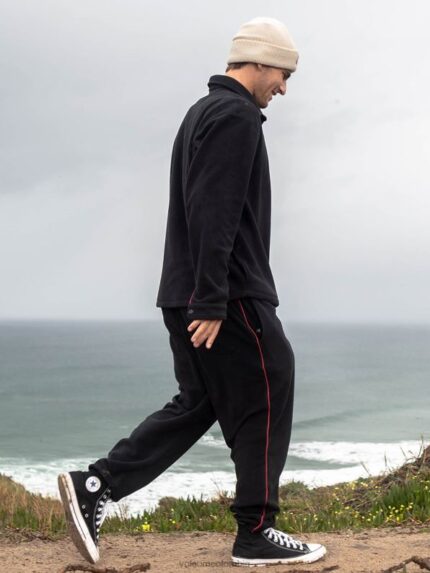 surf vitals jack robinson pantalones con cintura elástica negro Z44ZX335 ropa hombres