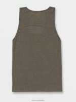 tanque de brezo sólido martini de oliva Z44ZX115 ropa hombres - Image 2