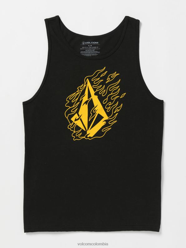 tanque_de_tiro_negro_z44zx23_ropa_hombres.jpg tanque de tiro negro Z44ZX23 ropa hombres - Image 1