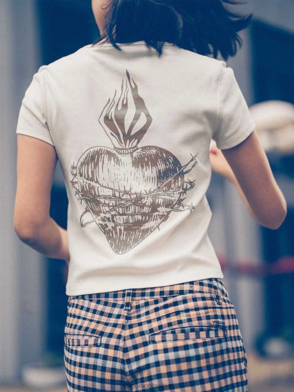tener_una_pista_camiseta_de_manga_corta_nube_z44zx787_ropa_mujer.jpg tener una pista camiseta de manga corta nube Z44ZX787 ropa mujer - Image 1
