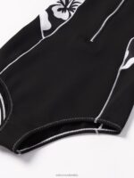 Traje de neopreno short john modulator con cremallera frontal de 1 mm negro Z44ZX1113 ropa mujer - Image 21