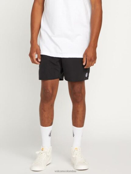 troncos sólidos lido negro Z44ZX270 ropa hombres