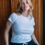 una de cada camiseta de manga corta para bebé blanco Z44ZX825 ropa mujer
