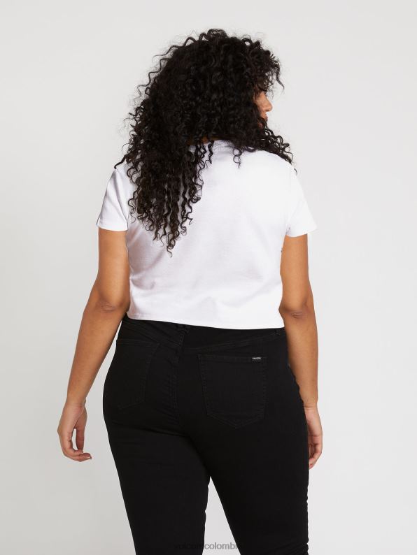 uno de cada camiseta de bebé más tamaño blanco Z44ZX822 ropa mujer - Image 4