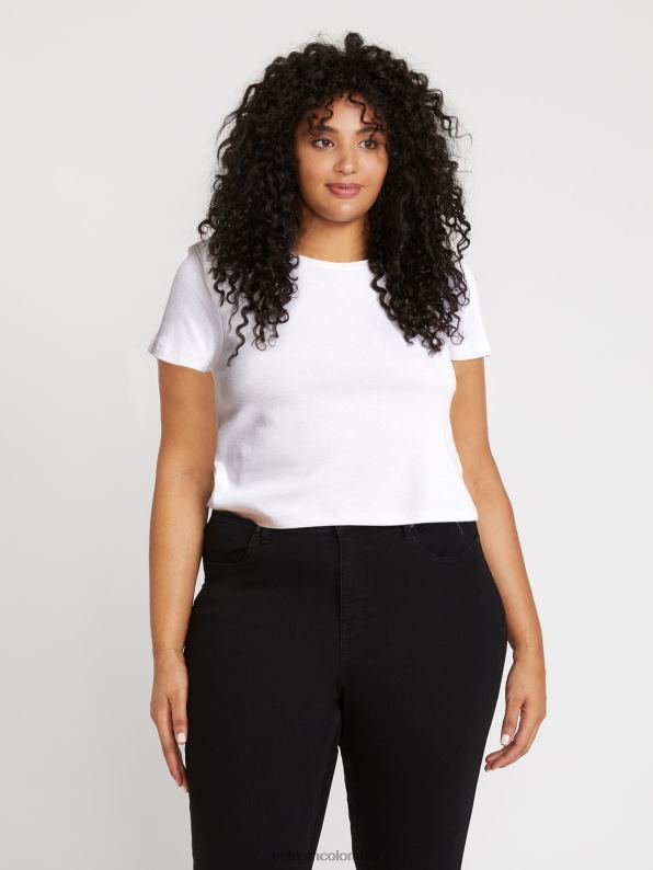 uno de cada camiseta de bebé más tamaño blanco Z44ZX822 ropa mujer - Image 10