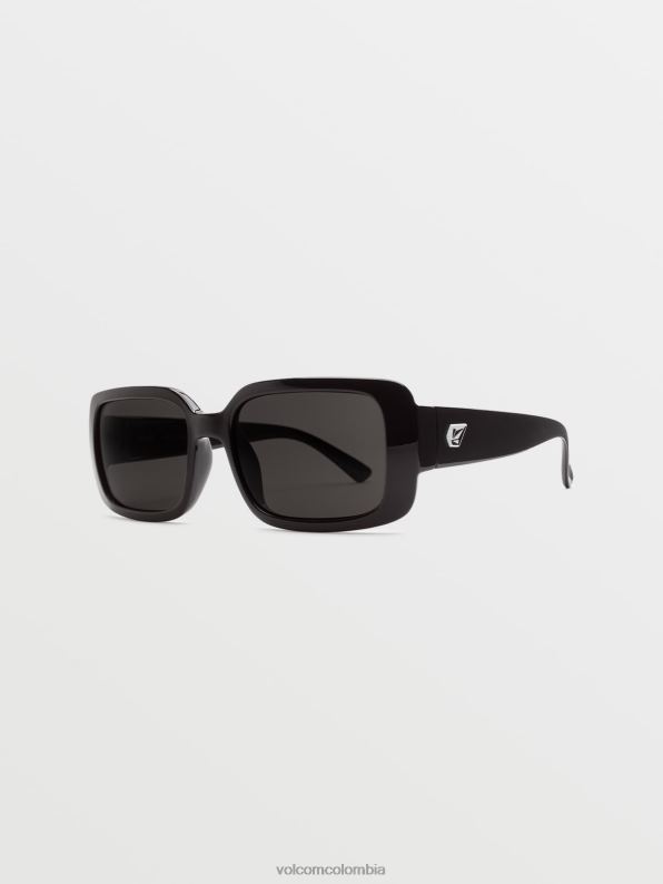 verdaderas gafas de sol negro brillante/gris Z44ZX496 exterior unisexo - Image 2