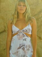 vestido coco ho con aberturas blanco Z44ZX879 ropa mujer - Image 2