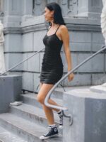 vestido de chat le doja negro Z44ZX878 ropa mujer