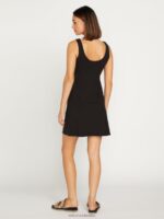 vestido de conejo del desierto negro Z44ZX876 ropa mujer - Image 3