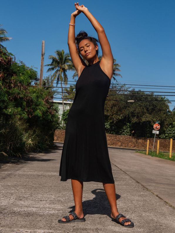 vestido_de_luz_de_piedra_negro_z44zx873_ropa_mujer.jpg vestido de luz de piedra negro Z44ZX873 ropa mujer - Image 1