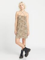 vestido halter meeyoww Huella animal Z44ZX883 ropa mujer - Image 6